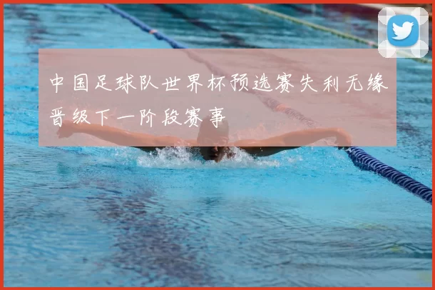 中国足球队世界杯预选赛失利无缘晋级下一阶段赛事
